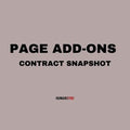 Contract Snapshot Page Add-Ons